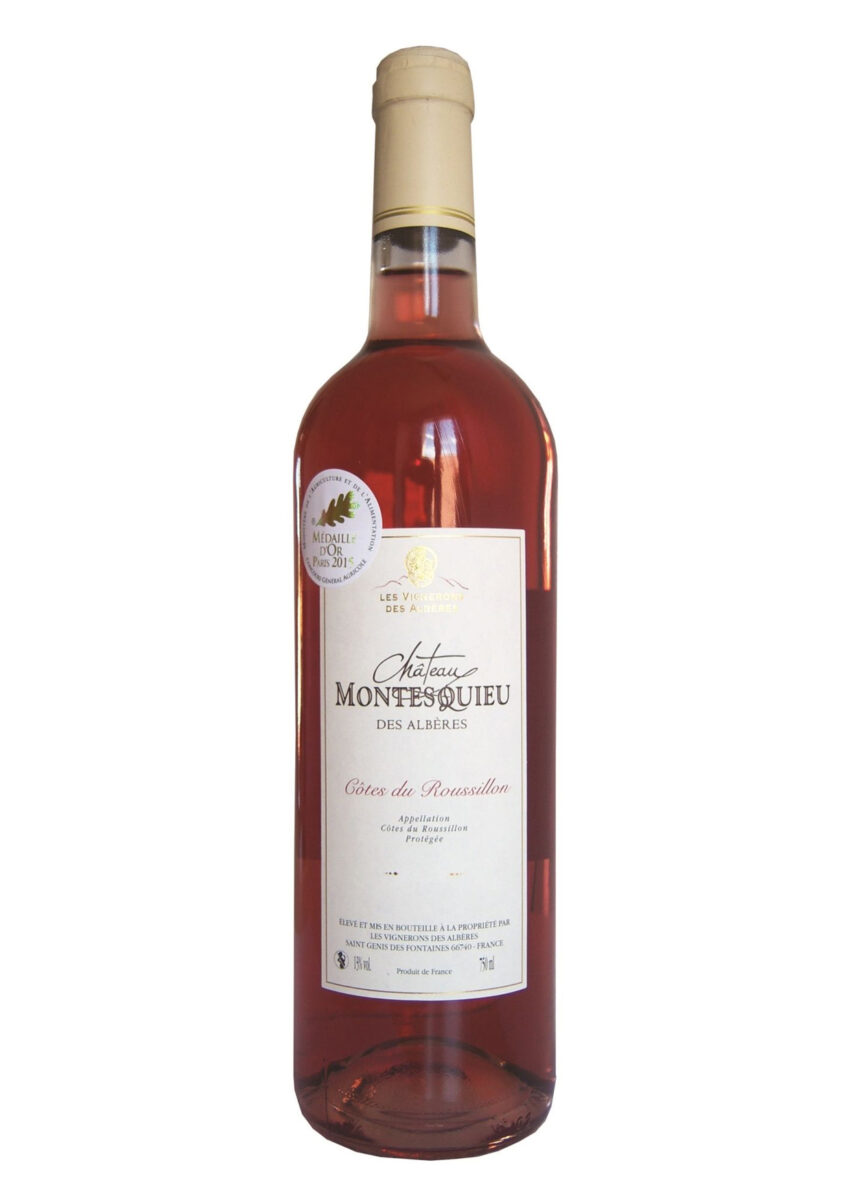 Les Vignerons des Albères Château Montesquieu Rosé