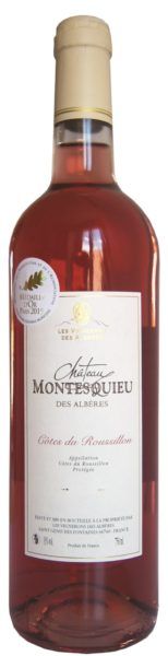 Les-Vignerons-des-Albères Montesquieu Rosé Frankrijk