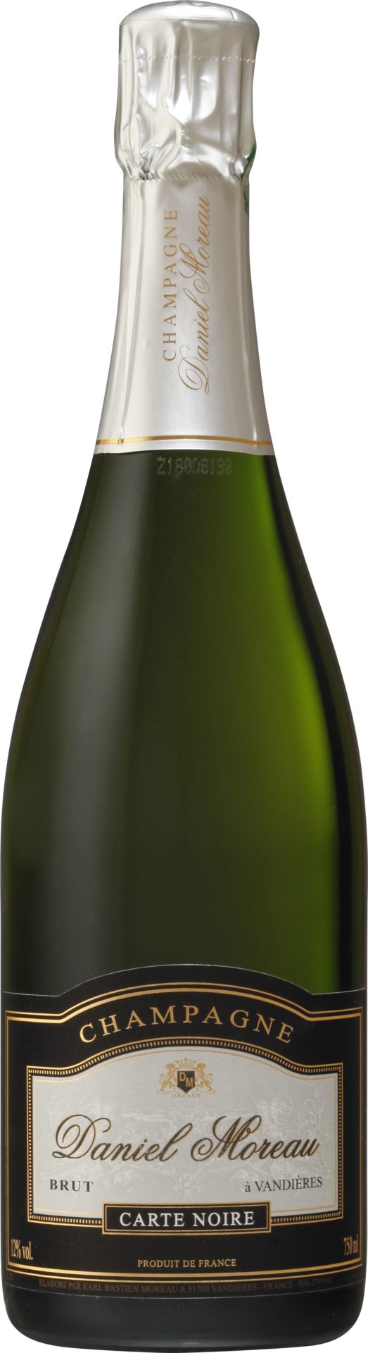 Daniel Moreau - Champagne Carte Noire Bubbels Frankrijk