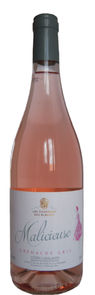 Les Vignerons des Albères Malicieuse Frankrijk rosé wijn Languedoc Roussillon Grenache Gris