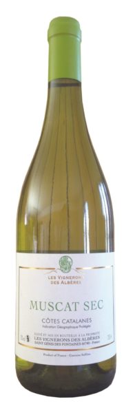 Les Vignerons des Albères Muscat Sec witte wijn muscat côtes catalanes Frankrijk