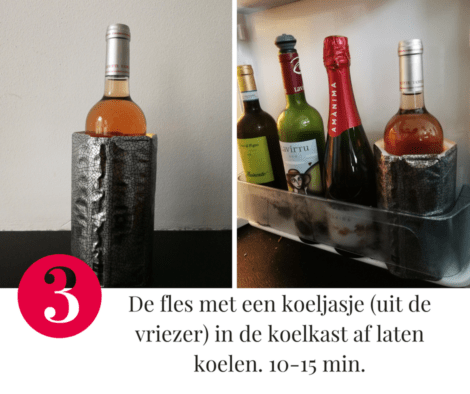 Tip 3 om wijn af te koelen