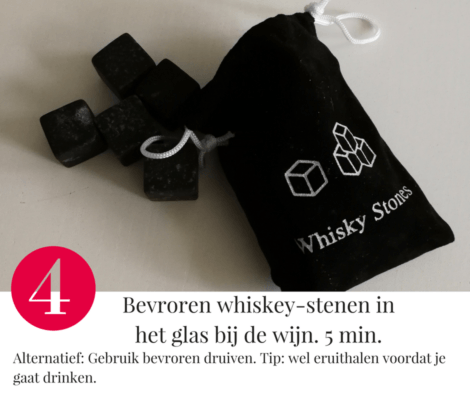 Tip 4 om wijn af te koelen