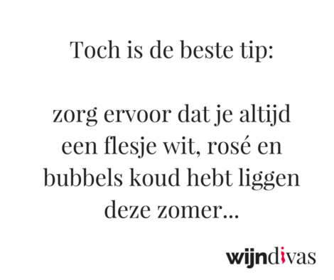 Beste tip om wijn af te koelen