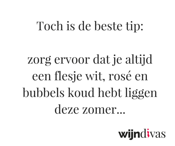 Beste tip om wijn af te koelen