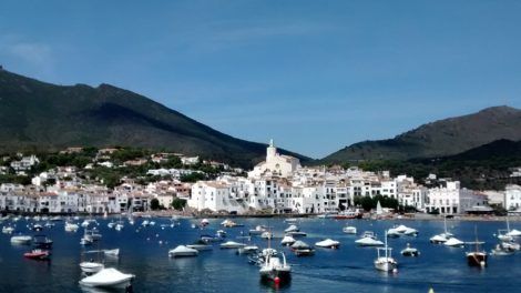 Cadaques Spanje strand boten