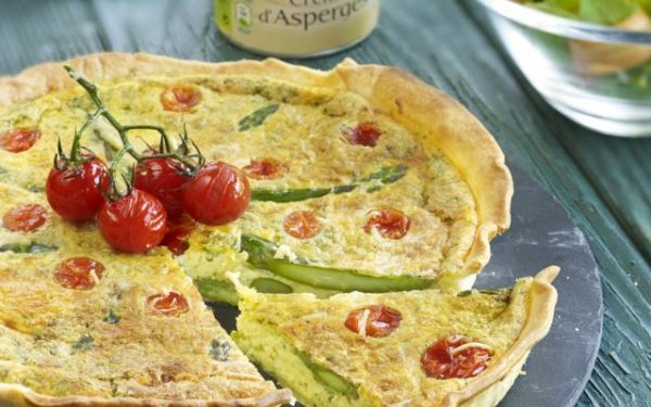 Quiche met asperges Quincy