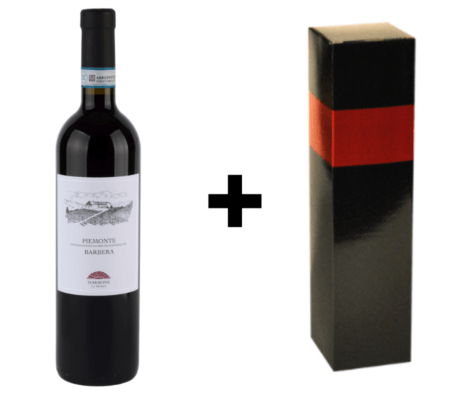 Wijndivas relatiegeschenken Barbera + verpakking