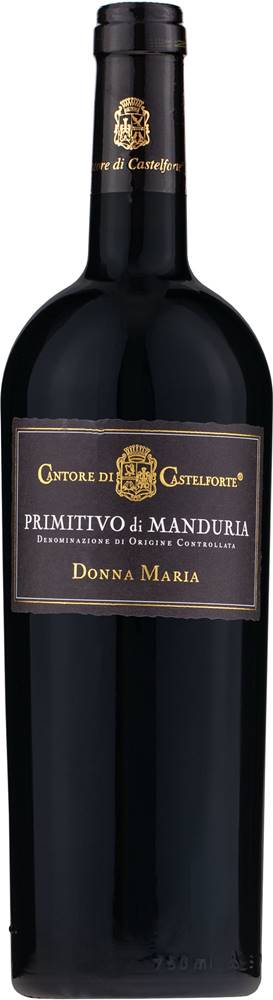 Primitivo di Manduria Donna Maria Puglia Italië Wijndivas Zinfandel Cantore di Castelforte