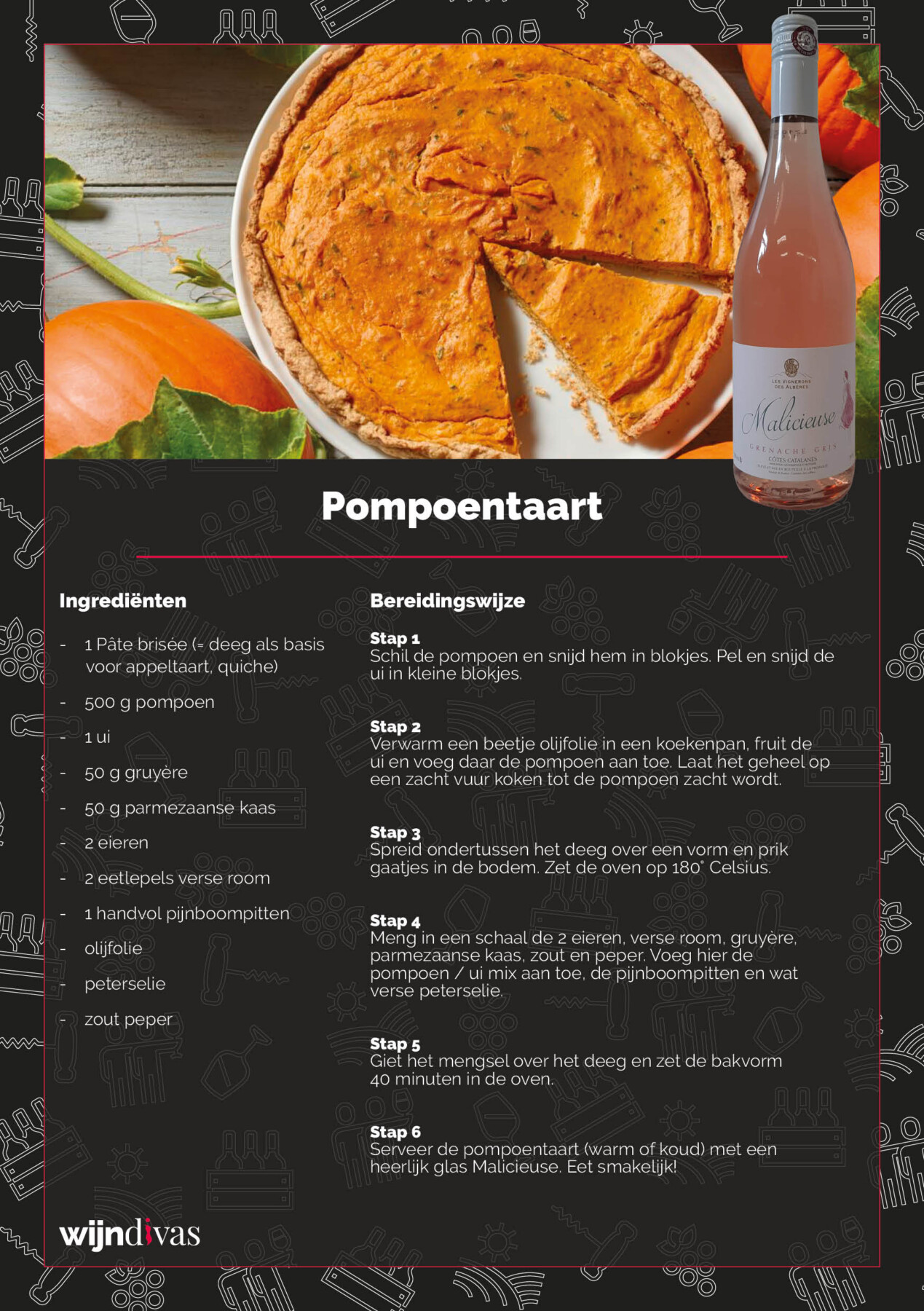 Pompoentaart