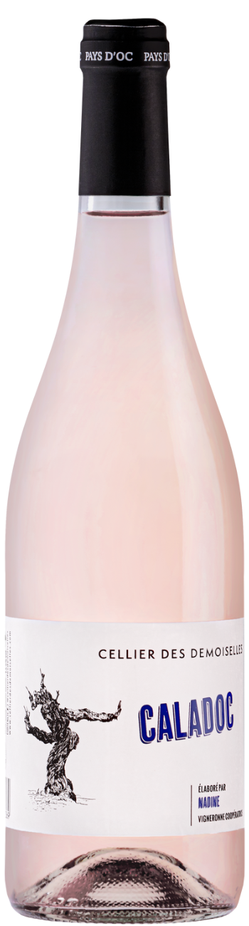 Cellier des Demoiselles Caladoc Syrah rosé Frankrijk Pays d'Oc Wijndivas